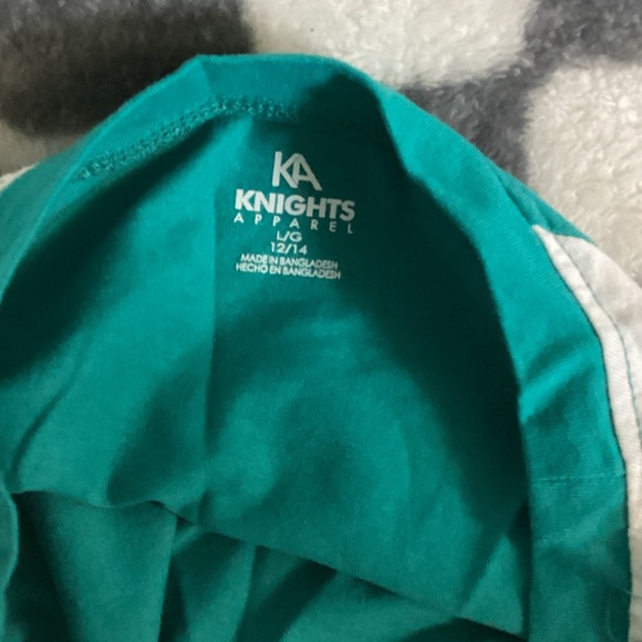 Let's Go Teal & White Raglan Tee - Picture 3 of 3